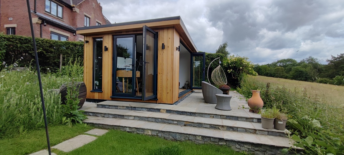 Room with a view 2 beautiful patio infront of room with bi-folds2