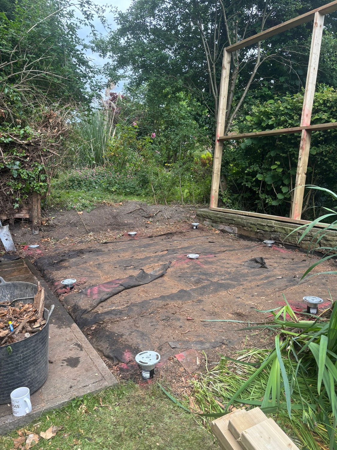 RADIX screws installed