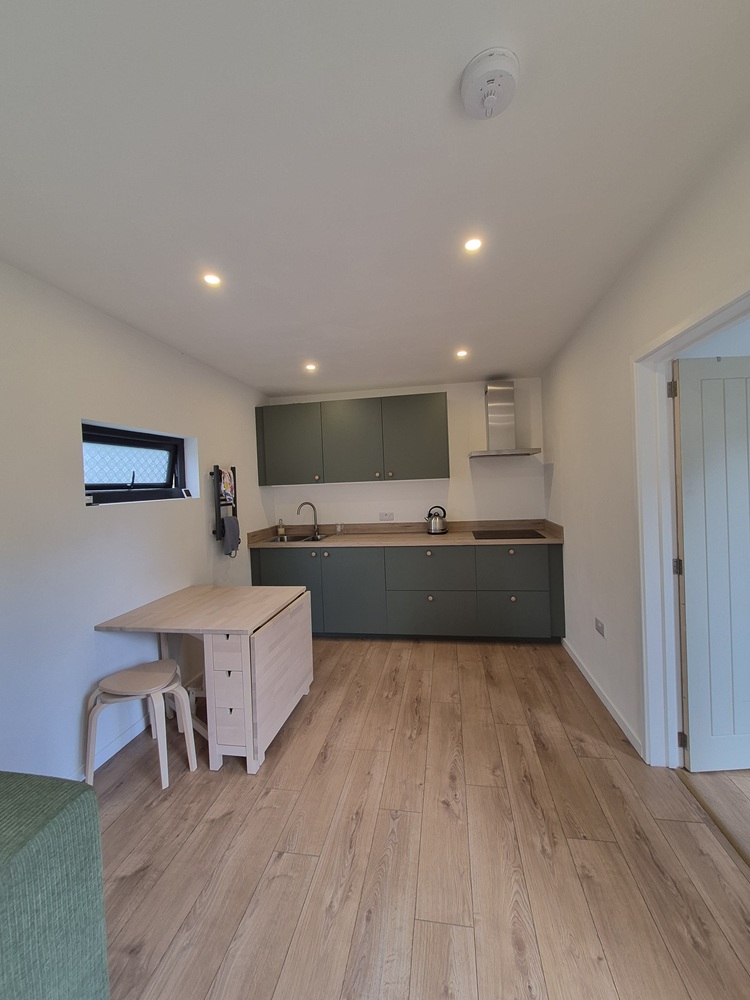 Gannex annex kitchen